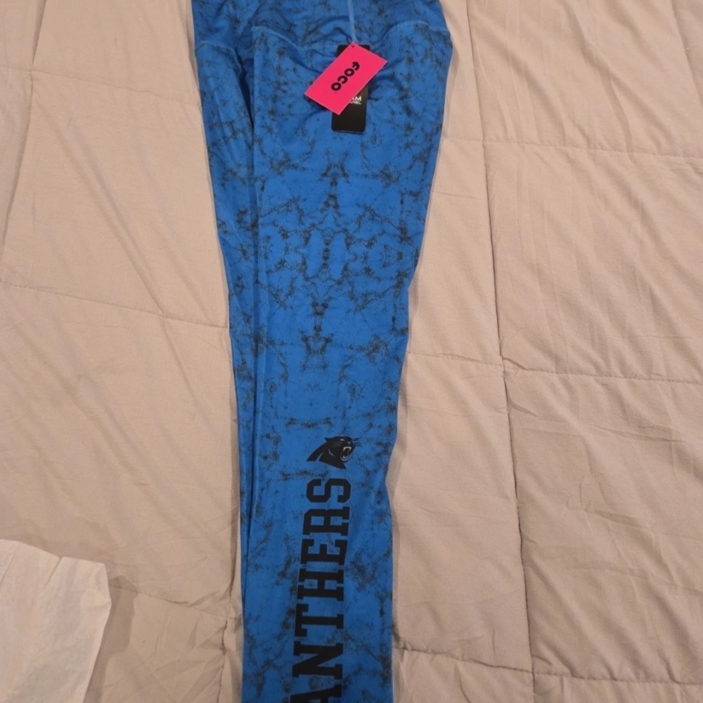NFL Panthers Blue Leggings
